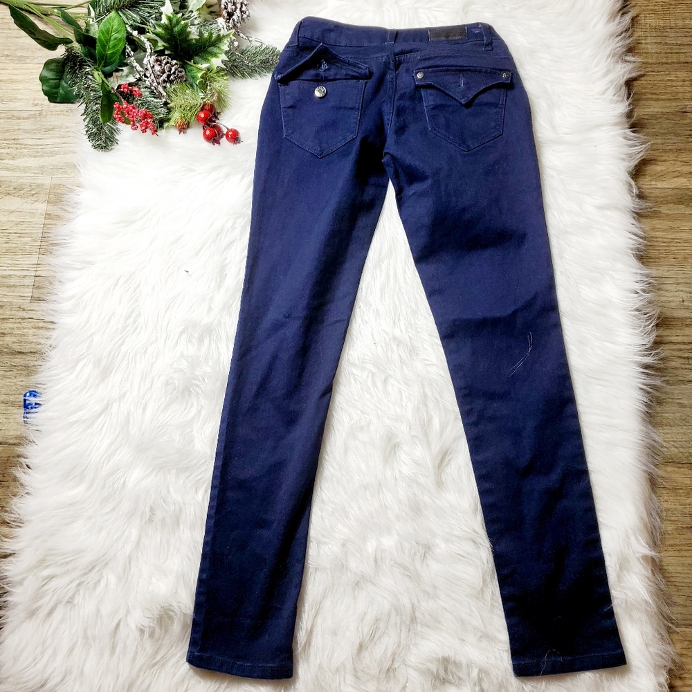 Celebrity Pink Womens Blue Jeans - Picture 3 of 5
